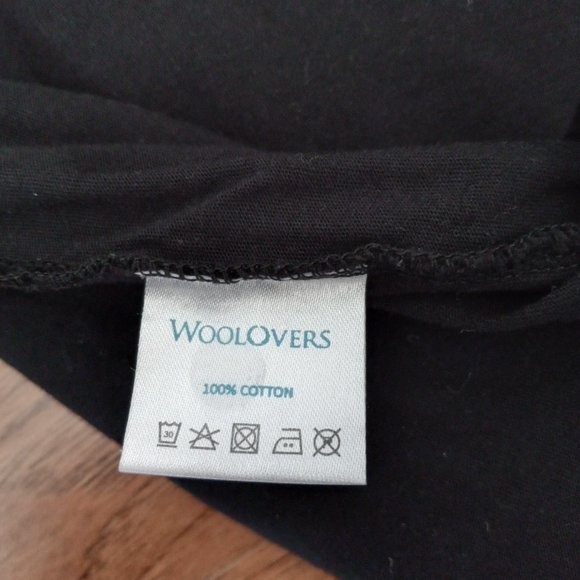 Woolovers Black Embroidered Eyelet Cotton Tank Top - Picture 11 of 13